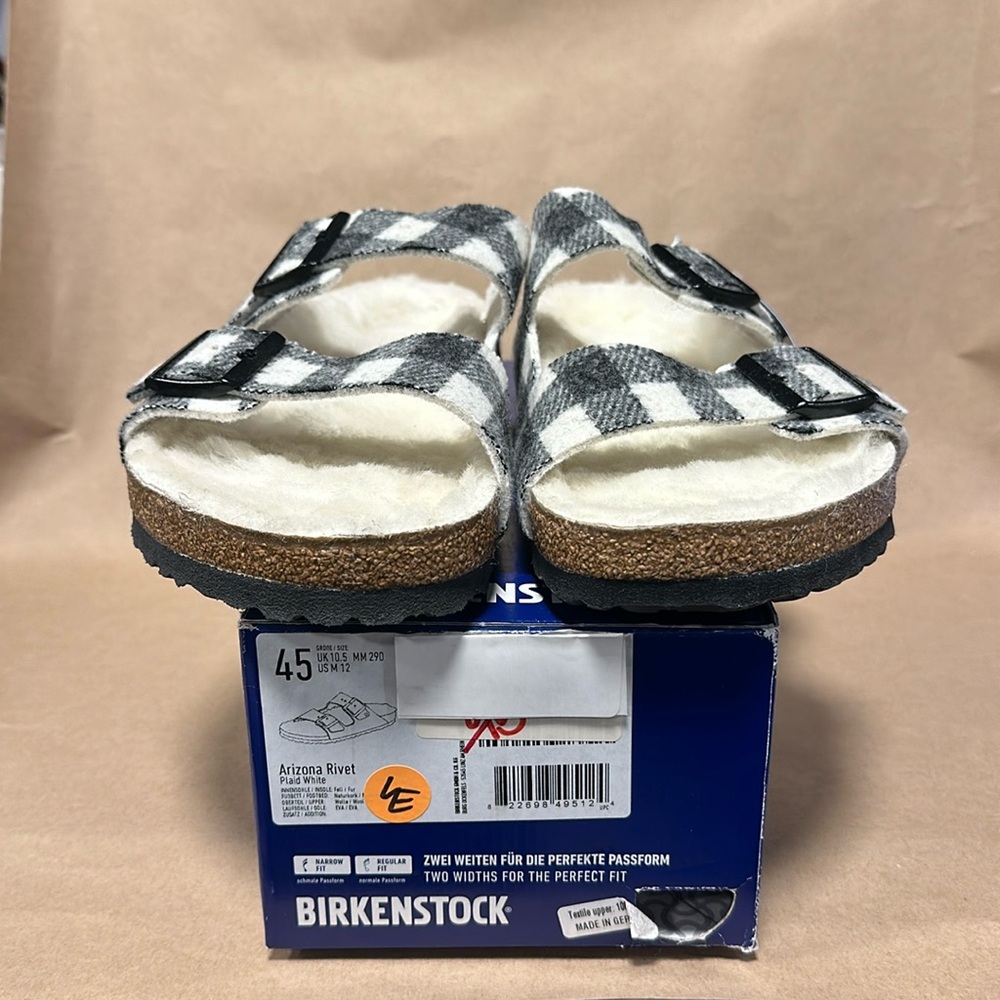 Brand new men’s Birkenstock Arizona Wool Sandal